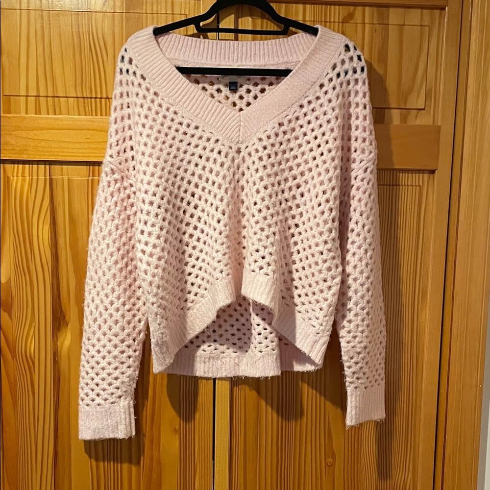 Woman’s Universal Thread Large Oversized Blush Pi… - image 1